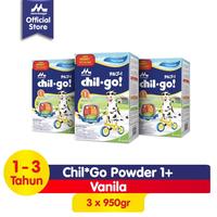 Gambar Termurah! Paket 3X Chil Go Powder 1+ Vanila 950G #Bebasongkir dari Nayanaf Store undefined 1 Tokopedia