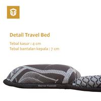 Gambar WARRIOR Kasur Travel Bed Mattress 90x200 | Kasur Lipat Gulung FREE TAS - 200x80x4 dari Warrior Foamatt undefined 4 Tokopedia