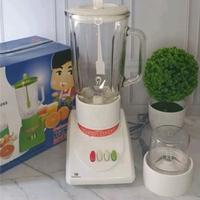 Gambar TJ-672 Blender 4 Mata Pisau 2 in 1 Blender Juicer Buah Sayuran & Bumbu dari zadzetshop_NEW undefined 2 Tokopedia