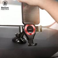 Gambar BASEUS CAR HOLDER OSCULUM TYPE GRAVITY MOBILE PHONE MOUNT MOBIL NANDAALADYRA841 - Hitam Merah dari Stand Holder Mobil undefined 4 Tokopedia