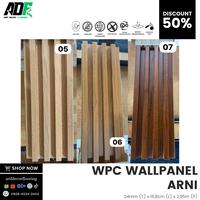 Gambar wpc wall panel dekorasi dinding indoor arni - wood panel panjang 2,95m dari ADF Distributor Vinyl Karpet undefined 2 Tokopedia