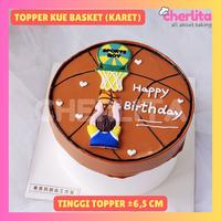 Gambar Topper Kue Ulang Tahun Slam Dunk Basket Bola Keranjang Basketball dari Cherlita undefined 1 Tokopedia