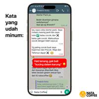 Gambar Starter Pack Nata Coffee - Kopi Arabika Biji & Bubuk dari Nata Coffee undefined 4 Tokopedia