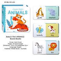 Gambar Baby's First ANIMALS / NUMBERS / BEDTIME / WORDS Board Books - ANIMALS dari happybunnybooks undefined 4 Tokopedia