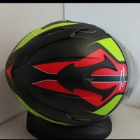 Gambar Helm Zeus ZS-806 Matt Black/II31 Green Fullface SIZE XL (ADA MINUS BARET) dari Bike Master undefined 4 Tokopedia