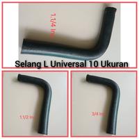Gambar Selang L serbaguna oil udara cairan aneka ukuran diameter 1 inc sampai  2 inc Motorcycle Radiator - Lonag 1/2 inc dari Ferdinand Shithaheack Store undefined 1 Tokopedia
