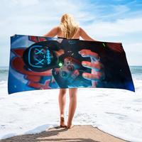Gambar Bigsale Cartoon Game Handle Printed Bath Towel Boys Beach Towel tdo dari Baizhan 23 undefined 1 Tokopedia