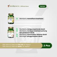 Gambar Sido Muncul Natural Fish Oil SC 50'k + Sido Muncul Herbal Garlic 30'k dari Sido Muncul Store undefined 3 Tokopedia
