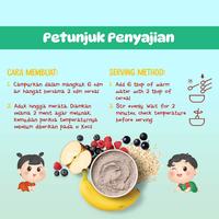 Gambar YUMMY BITES CEREAL 150GR / BUBUR BAYI / CEREAL - WHEAT MILK DATE dari christelle baby shop undefined 3 Tokopedia