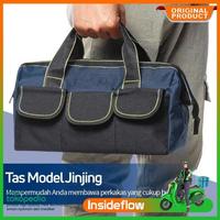 Gambar AS TAS PERKAKAS TOOL KIT BAG STORAGE BOX WEAR PERALATAN TUKANG WATERPROOF - 13 inch dari Ava Autumn Store undefined 5 Tokopedia