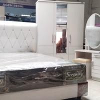 Gambar Kamar Set(Divan 160+ Kasur 160+Lemari 3p+Meja Rias) dari BERKAH JAYA MEUBEL CIREBON undefined 2 Tokopedia