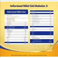 Gambar Bebelac 3 Vanila Susu Pertumbuhan Bubuk 1800 gr dari LittleMoon Baby &amp; Kids Store Rungkut undefined 4 Tokopedia
