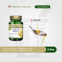 Gambar Sido Muncul Natural Fish Oil SC 50'k + Sido Muncul Herbal Garlic 30'k dari Sido Muncul Store undefined 4 Tokopedia
