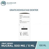 Gambar Nucral Suspensi 500 mg/ 5 ml 100 ml / Sucralfate / Tukak Lambung dari Apotekmandjurofficial undefined 2 Tokopedia