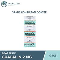 Gambar Grafalin 2 mg 10 Tablet / Asma Bronkial / Bronkitis / Emfisema dari Apotekmandjurofficial undefined 2 Tokopedia