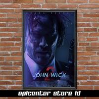 Gambar Poster John Wick Chapter Two - Official 2 + Frame - Hitam, 40X60 dari Epicenter Store ID undefined 1 Tokopedia