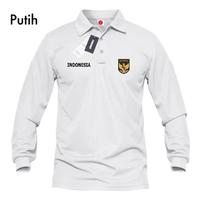 Gambar POLO SHIRT BAJU KAOS JERSEY BOLA TIMNAS HUT RI KEMERDEKAAN REPUBLIK INDONESIA 79 HOME AWAY 3RD LIST 17 AGUSTUS TAHUN 1945 lengan tangan panjang army - Merah, M dari MYHS undefined 5 Tokopedia