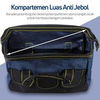 Gambar AS TAS PERKAKAS TOOL KIT BAG STORAGE BOX WEAR PERALATAN TUKANG WATERPROOF - 13 inch dari Ava Autumn Store undefined 3 Tokopedia