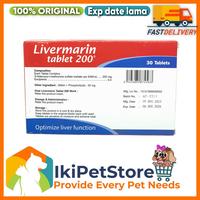 Gambar Livermarin tablet 200 vitamin liver anjing kucing mirip samylin medium - Per tablet dari Ikipetstore. undefined 2 Tokopedia