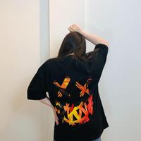 Gambar DOPAMINE KAOS OVERSIZE KATUN 24S PRIA SMILING CLOWN FLAME MARISARRRW - XL dari Devha Storee Premium undefined 5 Tokopedia