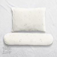 Gambar Sarung Bantal Guling - Cover Pillow Bolster Tencel Set Orion Toddler - BL x Catherine Sumi - Navy dari BabyJoy Playthings undefined 2 Tokopedia