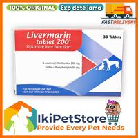 Gambar Livermarin tablet 200 vitamin liver anjing kucing mirip samylin medium - Per tablet dari Ikipetstore. undefined 1 Tokopedia