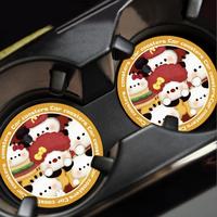 Gambar Car Coaster Tatakan Botol Mobil Aksesoris Interior Mobil Kuromi Winnie - Mushroom Doll dari SatchynMitchy undefined 4 Tokopedia