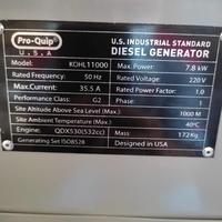 Gambar Genset Silent PROQUIP KOHL11000 7500Watt/ Power Generator Diesel Solar 7.5Kw PRO QUIP KOHL 11000 1 Phase dari celanadalama undefined 2 Tokopedia