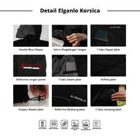 Gambar ELGANLO - Jaket Motor Pria Windbreaker Jaket Touring Anti Angin & Anti Air Sport Korsica Series Bisa Custom Sablon dan Ukuran Big Size - RED, S dari ELGANLO undefined 5 Tokopedia