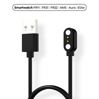 Gambar JETE Kabel Magnetic Charger Smartwatch FR12 FR11 AM1 AM2 - Original - FR12 dari JETE Authorized Shop undefined 2 Tokopedia