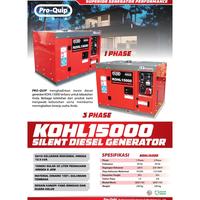 Gambar Genset Silent PROQUIP KOHL15000 10Kva 1PH / Power Generator Diesel Solar 10000Watt PRO QUIP KOHL 15000 1 Phase dari celanadalama undefined 1 Tokopedia