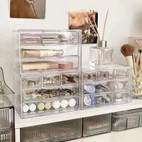 Gambar Rak Laci Mini Tempat Aksesoris Make Up dan Pernak pernik. Ada 3 Model. dari DominoMart undefined 2 Tokopedia