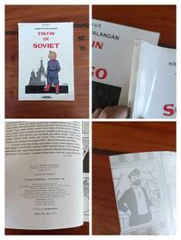 Gambar Komik Cergam Album Film Serial Kisah Petualangan Tintin di Kongo Soviet Hardcover, Spesial Detektif, Panduan Lengkap, Penerbangan 714 Cetakan Pertama, Kongo Glossy Edisi Khusus, Jeruk Biru, Jambul Emas dan di Danau Hiu - Jeruk Biru dari Komik Onyet New undefined 4 Tokopedia
