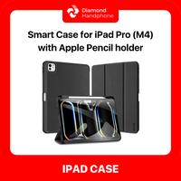 Gambar Smart Case iPad Pro M4 2024 11" / 13" with Apple Pencil Holder iPad Pro M4 2024 11 inch 13 inch - 13-inch, Black dari Diamond Handphone Bali undefined 1 Tokopedia