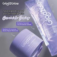 Gambar Terbatas Glad2Glow Blueberry 5% Ceramide Moisturizer 30G Glad2Glow Moisturizer Cream Krim Wajah 100% Ori Skincare dari Muhammadd Stuff undefined 2 Tokopedia