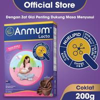 Gambar New Anmum Lacta Susu Bubuk Cokelat 200g - Susu Ibu Menyusui dari ikalisyajuina undefined 1 Tokopedia
