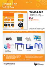Gambar Paket Usaha Laundry Tap Kartu Paket Laundry Tap Card Gold - Gold 01 dari Bos Pengering Tasik undefined 5 Tokopedia