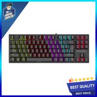 Gambar KEYBOARD GAMING MECHANICAL ARMAGEDDON MKA-2C NEO BLACK/WHITE - LINEAR SWITCH - BLACK dari bengkelkomputerptk undefined 1 Tokopedia