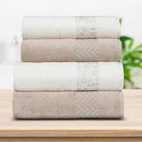 Gambar Promo 4 Pcs Bamboo_QuickDry Bath Towel Soft Absorbent MultiColo dari Aksara S44 undefined 3 Tokopedia