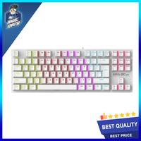 Gambar KEYBOARD GAMING MECHANICAL ARMAGEDDON MKA-2C NEO BLACK/WHITE - LINEAR SWITCH - BLACK dari bengkelkomputerptk undefined 2 Tokopedia