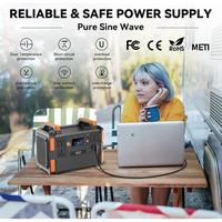 Gambar 1000W 1048 Wh | Solar Genset Power Generator Portable Power Station 1000 Watt Solar Emergency Power Supply LiFePO4 Battery - power station dari golekshop undefined 2 Tokopedia
