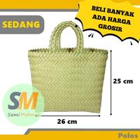 Gambar Sami Makmur Tas Anyaman Plastik Lurik POLOS SEDANG 26x12x25 cm Tas Souvenir Murah Parcel Belanja Tote Wanita Totebag Beli Banyak Ada Harga Grosir - Merah Muda dari Sami Makmur Ngawi undefined 1 Tokopedia