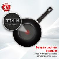 Gambar Tefal Day by Day Wokpan 26cm Wajan Anti Lengket - + Frypan 20cm dari Tefal Indonesia Official undefined 4 Tokopedia