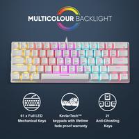 Gambar KEYBOARD GAMING MECHANICAL ARMAGEDDON MKA-1C NEO BLACK/WHITE - LINEAR SWITCH - BLACK dari bengkelkomputerptk undefined 3 Tokopedia