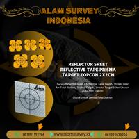 Gambar Reflector Sheet Reflective Tape Prisma Target Topcon 2x2cm dari ALAM SURVEY INDONESIA undefined 1 Tokopedia