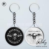 Gambar [KEYRING PRESS] AVENGED SEVENFOLD A7X Gantungan Kunci Keychain Aksesoris Souvenir MUSIK MUSIC - KEY A7X HITAM dari DUTA GRAHA undefined 1 Tokopedia