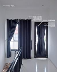 Gambar Gorden Custom Ukuran Model tinggi 250 cm Lebar Kostum Blackout 90 Persen Motif Polos - EXCT 06B-10B, SMOKERING dari cantikinteriors gorden undefined 2 Tokopedia