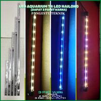 Gambar 3 in 1 Lampu LED Hailong Golden Sea View / 3 Paket Warna Lampu Celup Akuarium / T4 LED HL AS / LED AQUARIUM SUBMERSIBLE LAMP - 20cm dari Pangestu Teknik undefined 1 Tokopedia
