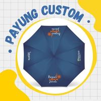 Gambar PAYUNG LIPAT PREMIUM / PAYUNG SABLON / PAYUNG CUSTOM - Putih, 3 SISI dari Rn_Desain undefined 2 Tokopedia