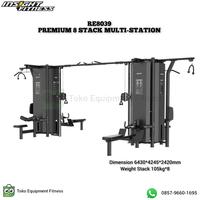 Gambar INSIGHT FITNESS 8 STACK MULTI STATION  RE8039/COMERCIAL EQUIPMENT/GYM - Pembayaran Ke 2 dari Toko Equipment Fitness.Jkt undefined 1 Tokopedia